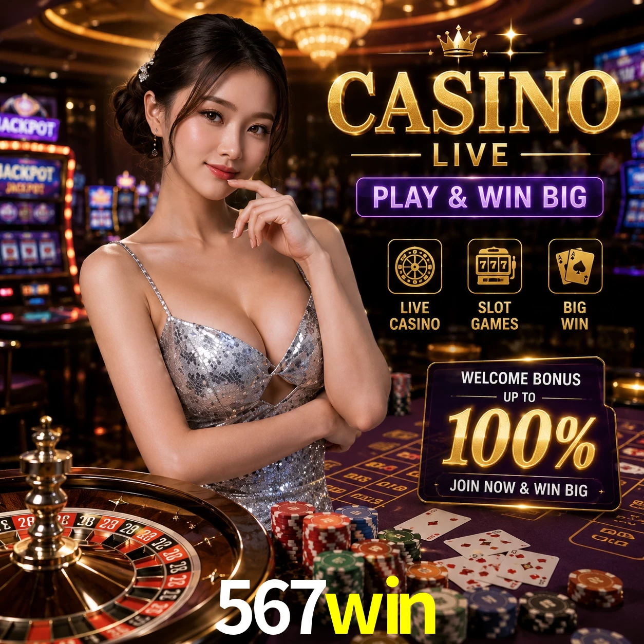 Aplicativo móvel 567win para iOS e Android